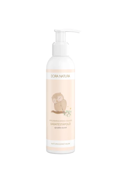 Kép 3/3 - Sárgabarackmag olajos babatestápoló 200 ml