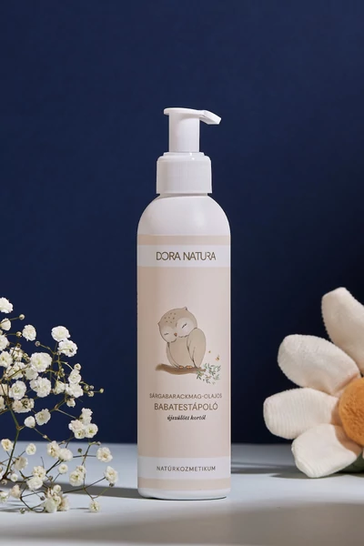 Kép 1/2 - Sárgabarackmag olajos babatestápoló 200 ml