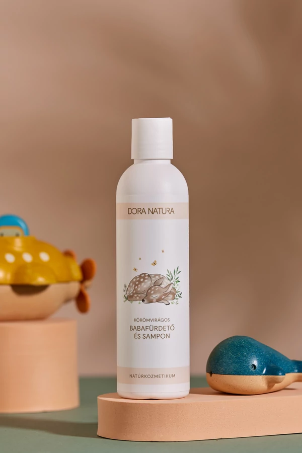 Körömvirágos babafürdető és sampon 200 ml
