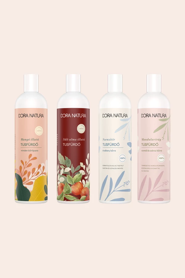 Őszi tusfürdő élménycsomag - 4x250 ml