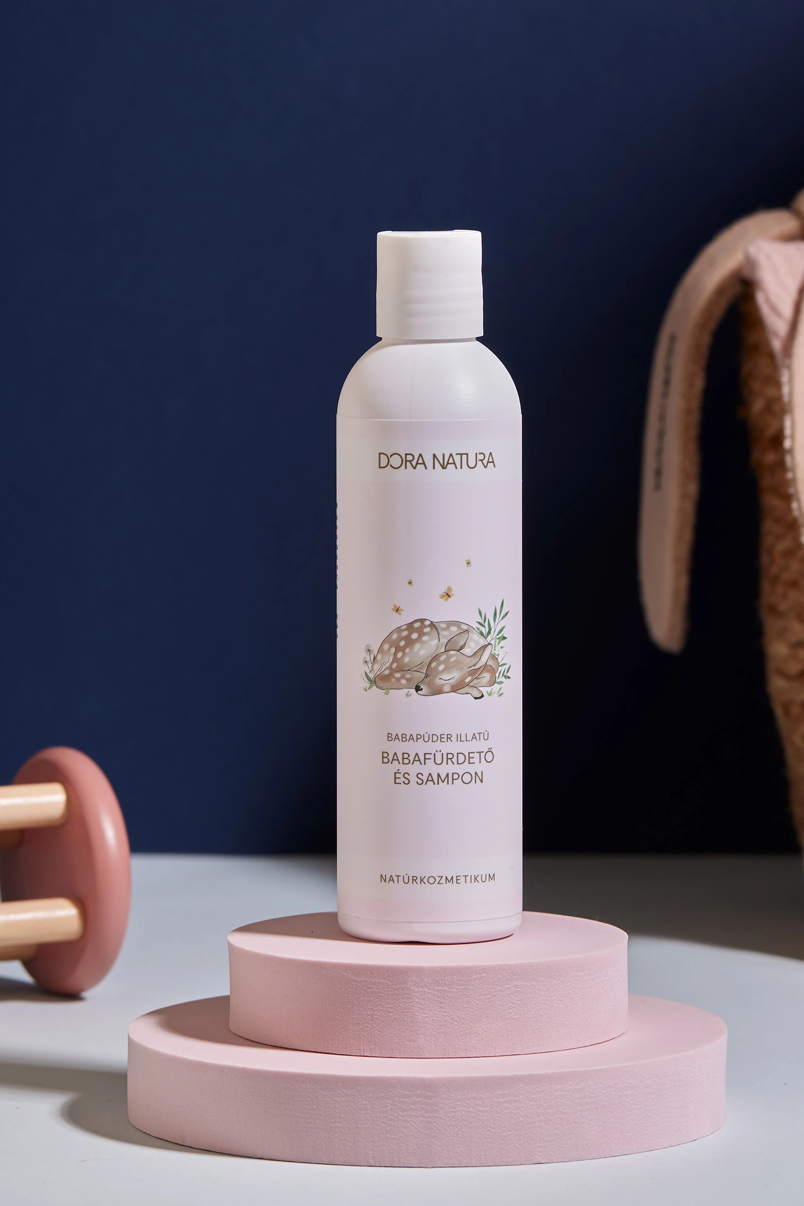 Babapúder illatú babafürdető és sampon 200 ml
